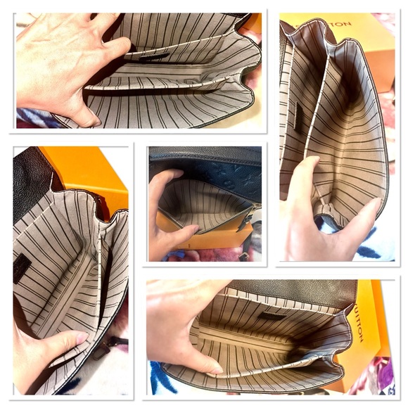 Louis Vuitton Black Empreinte Pochette Metis Crossbody - Picture 5 of 15